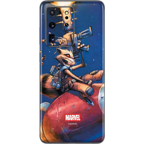 Marvel Rocket Raccoon Rocket Ride Galaxy S20 Ultra 5G Skin
