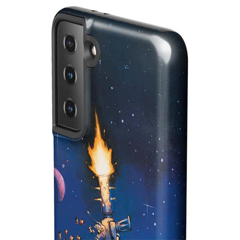 Marvel Rocket Raccoon Rocket Ride Galaxy S21 FE Pro Case