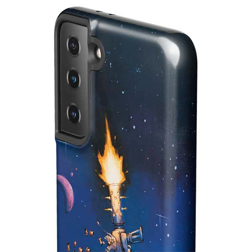 Marvel Rocket Raccoon Rocket Ride Galaxy S21 Plus 5G Pro Case