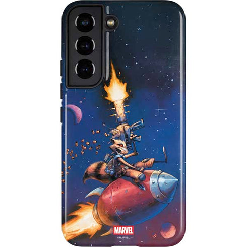 Marvel Rocket Raccoon Rocket Ride Galaxy S22 Pro Case