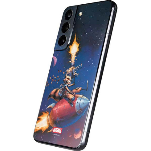 Marvel Rocket Raccoon Rocket Ride Galaxy S22 Skin