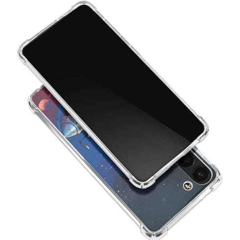 Marvel Rocket Raccoon Rocket Ride Galaxy S23 Plus Clear Case
