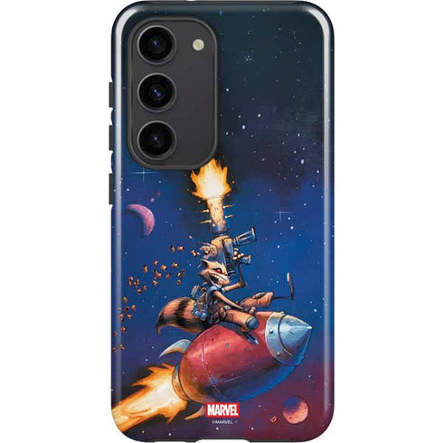 Marvel Rocket Raccoon Rocket Ride Galaxy S23 Pro Case