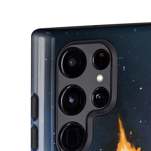 Marvel Rocket Raccoon Rocket Ride Galaxy S23 Ultra Pro Case