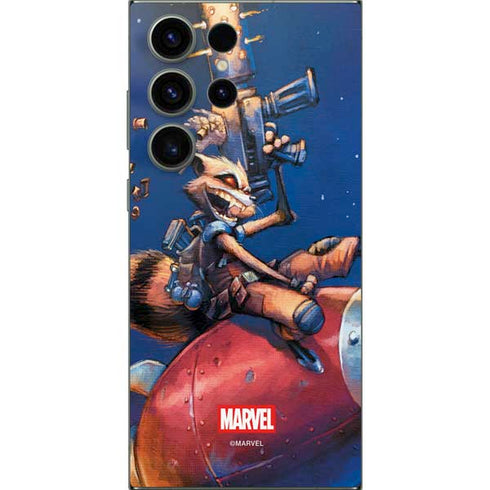 Marvel Rocket Raccoon Rocket Ride Galaxy S24 Ultra Skin