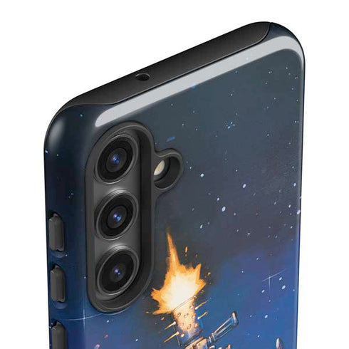 Marvel Rocket Raccoon Rocket Ride Galaxy S25 Plus Impact Case