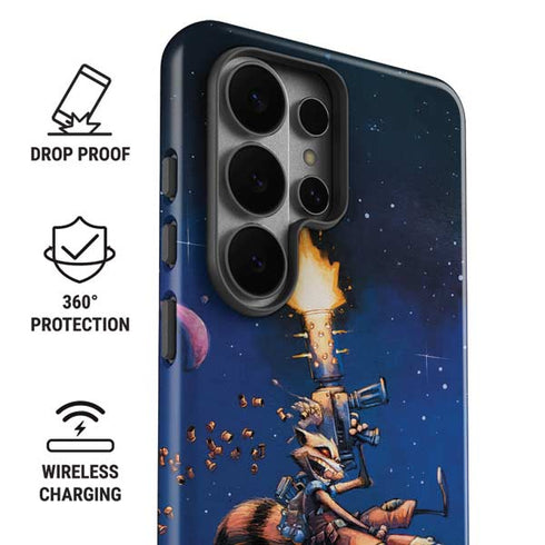 Marvel Rocket Raccoon Rocket Ride Galaxy S26 Ultra Impact Case