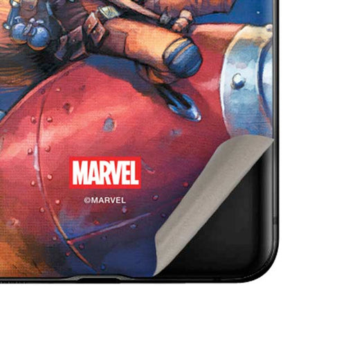 Marvel Rocket Raccoon Rocket Ride Galaxy Z Flip Skin