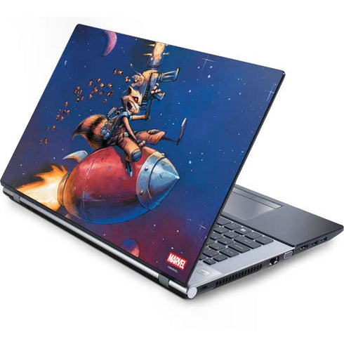 Marvel Rocket Raccoon Rocket Ride Generic Laptop Skin