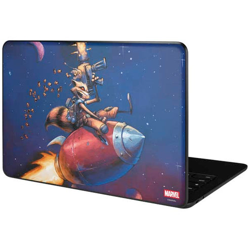 Marvel Rocket Raccoon Rocket Ride Google Pixelbook Go Skin