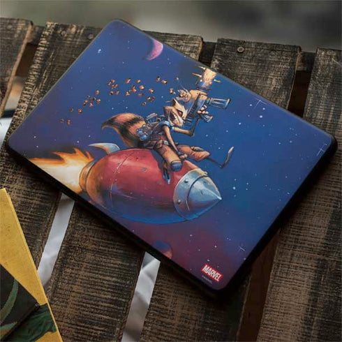 Marvel Rocket Raccoon Rocket Ride Google Pixelbook Go Skin