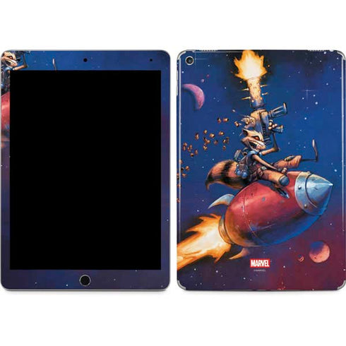 Marvel Rocket Raccoon Rocket Ride iPad Skins