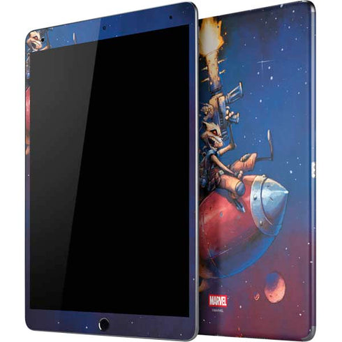 Marvel Rocket Raccoon Rocket Ride iPad Skins