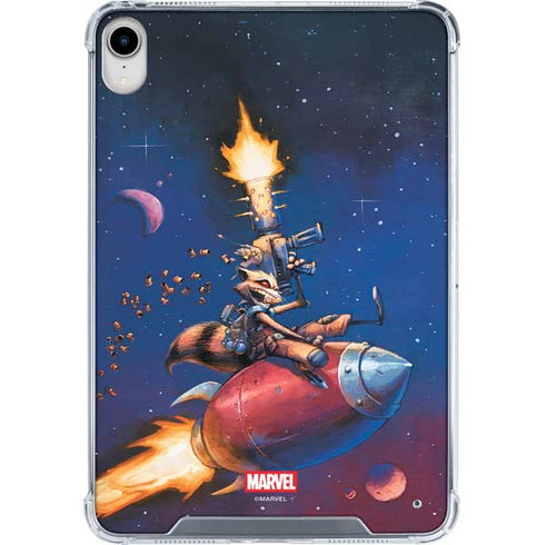 Marvel Rocket Raccoon Rocket Ride iPad 11th Gen (2025) Clear Case