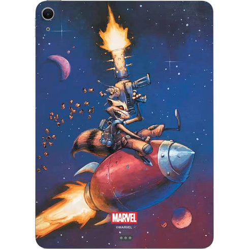 Marvel Rocket Raccoon Rocket Ride Apple iPad Air Skin
