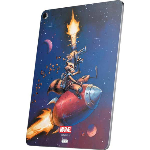 Marvel Rocket Raccoon Rocket Ride Apple iPad Air Skin