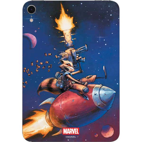 Marvel Rocket Raccoon Rocket Ride Apple iPad Mini Skin