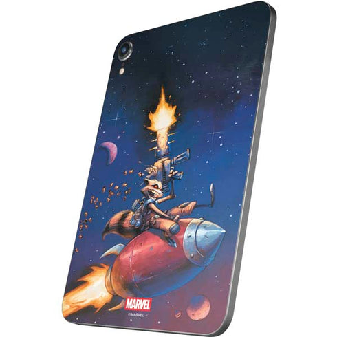 Marvel Rocket Raccoon Rocket Ride Apple iPad Mini Skin