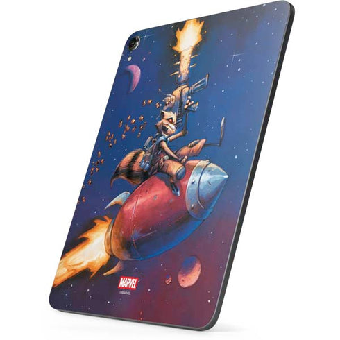 Marvel Rocket Raccoon Rocket Ride Apple iPad Pro Skin