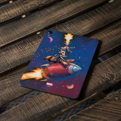 Marvel Rocket Raccoon Rocket Ride Apple iPad Pro Skin