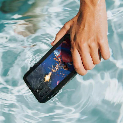 Marvel Rocket Raccoon Rocket Ride iPhone 11 Pro Waterproof Case