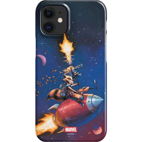Marvel Rocket Raccoon Rocket Ride iPhone 12 Mini Lite Case