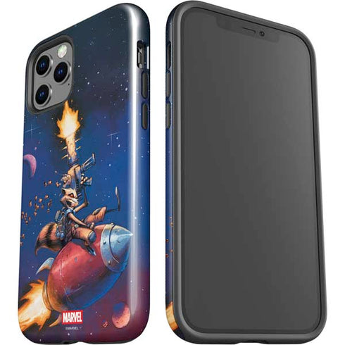 Marvel Rocket Raccoon Rocket Ride iPhone 12 Pro Impact Case