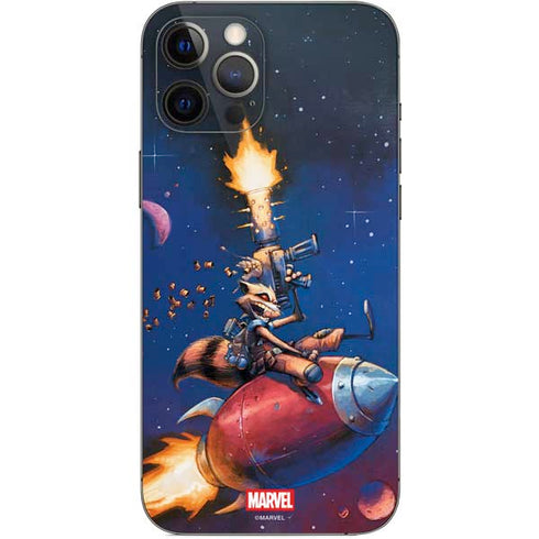 Marvel Rocket Raccoon Rocket Ride iPhone 12 Pro Max Skin