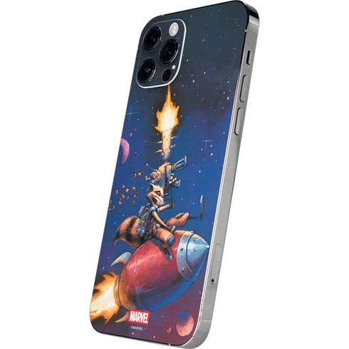 Marvel Rocket Raccoon Rocket Ride iPhone 12 Pro Skin