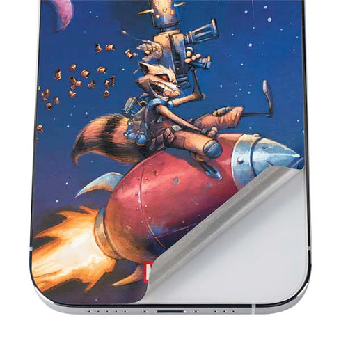 Marvel Rocket Raccoon Rocket Ride iPhone 12 Pro Skin