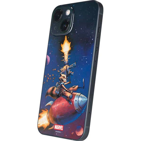 Marvel Rocket Raccoon Rocket Ride iPhone 13 Mini Skin