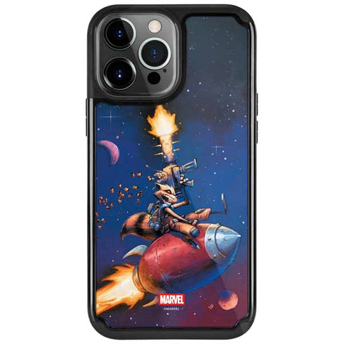 Marvel Rocket Raccoon Rocket Ride iPhone Cases