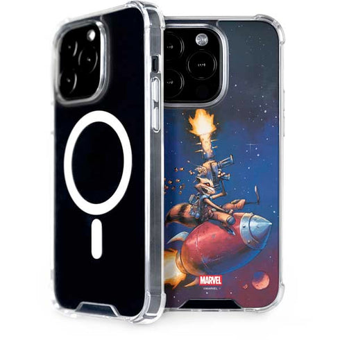 Marvel Rocket Raccoon Rocket Ride iPhone 13 Pro MagSafe Case