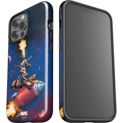 Marvel Rocket Raccoon Rocket Ride iPhone 13 Pro Max Impact Case