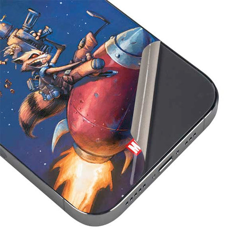 Marvel Rocket Raccoon Rocket Ride iPhone 13 Pro Max Skin