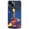 Marvel Rocket Raccoon Rocket Ride iPhone 14 Plus Clear Case