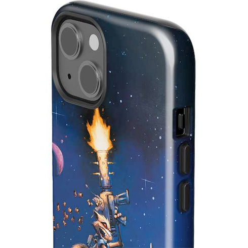 Marvel Rocket Raccoon Rocket Ride iPhone 14 Plus Impact Case