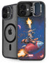 Marvel Rocket Raccoon Rocket Ride iPhone 16 Kickstand Case