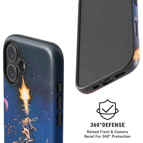 Marvel Rocket Raccoon Rocket Ride iPhone 16 Magsafe Impact Case