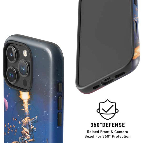 Marvel Rocket Raccoon Rocket Ride iPhone 16 Pro Magsafe Impact Case