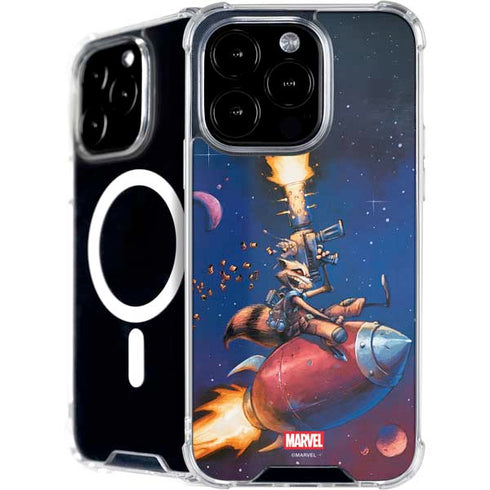 Marvel Rocket Raccoon Rocket Ride iPhone 16 Pro Max MagSafe Case