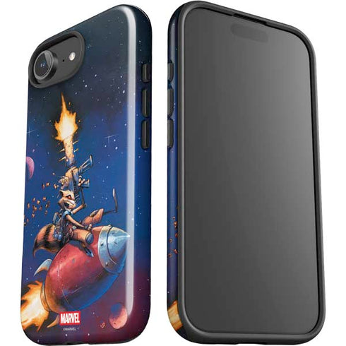 Marvel Rocket Raccoon Rocket Ride iPhone 16e Impact Case