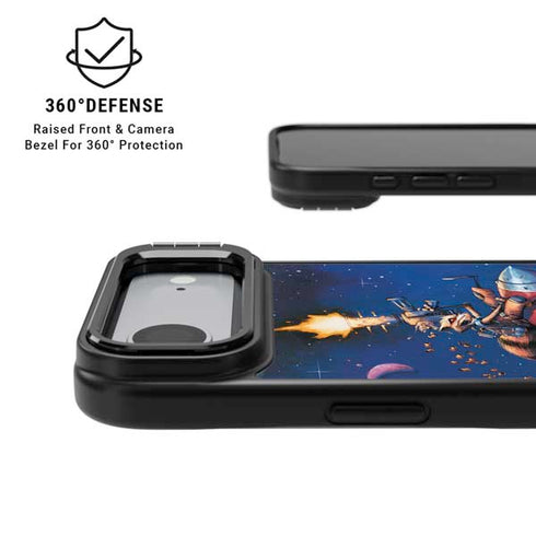 Marvel Rocket Raccoon Rocket Ride iPhone 17 Air Kickstand Case