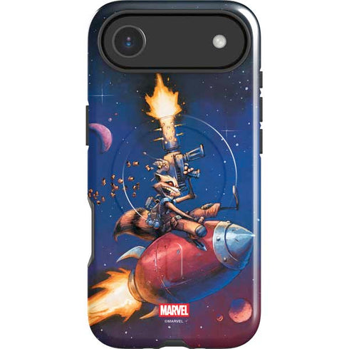 Marvel Rocket Raccoon Rocket Ride iPhone 17 Air Magsafe Impact Case