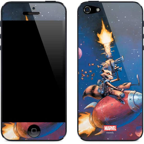 Marvel Rocket Raccoon Rocket Ride iPhone 5/5s/5SE Skin