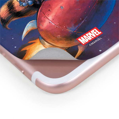 Marvel Rocket Raccoon Rocket Ride iPhone 7 Plus Skin