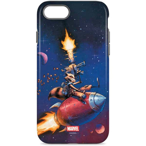 Marvel Rocket Raccoon Rocket Ride iPhone Cases