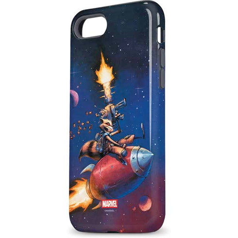 Marvel Rocket Raccoon Rocket Ride iPhone 7 Pro Case