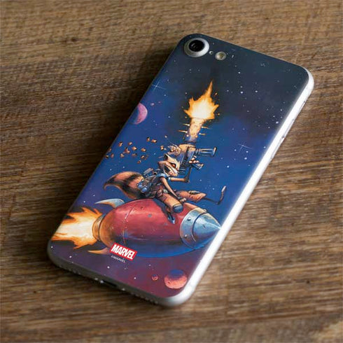 Marvel Rocket Raccoon Rocket Ride iPhone 7 Skin