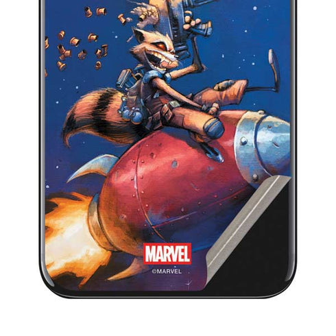 Marvel Rocket Raccoon Rocket Ride iPhone SE (2nd & 3rd Gen) Skin
